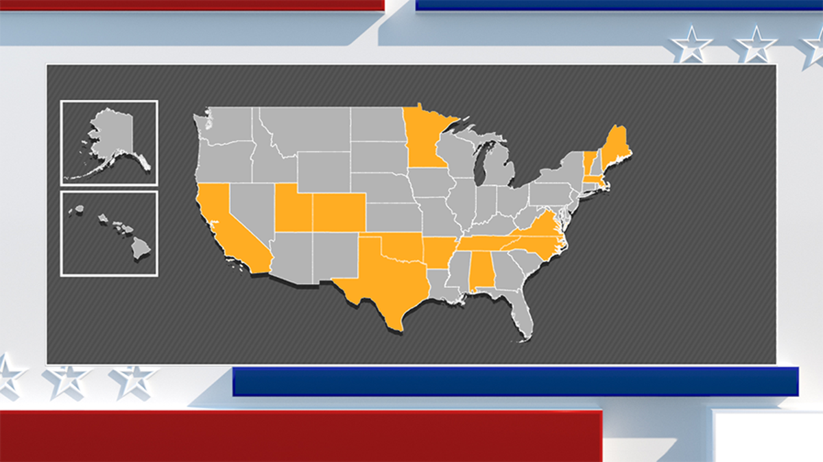 On Super Tuesday. 14 states, American Samoa and Democrats Abroad will vote to determine their party's presidential nominee.