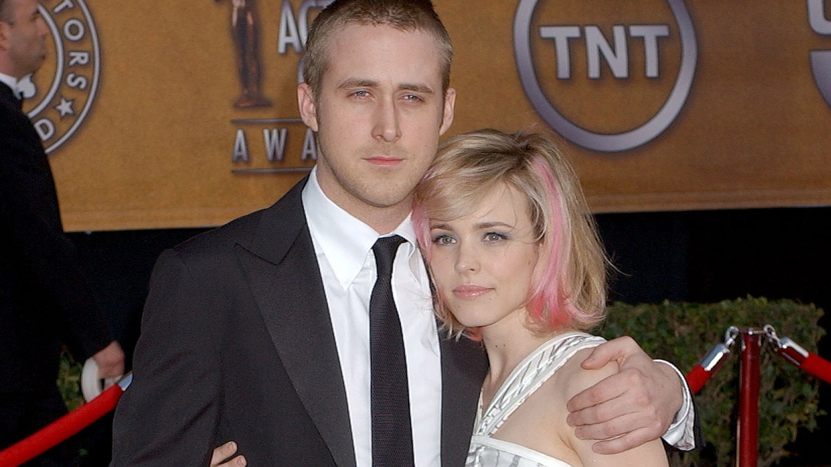 Rachel McAdams and Ryan Gosling starred together in 'The Notebook.' (Photo by Gregg DeGuire/WireImage)