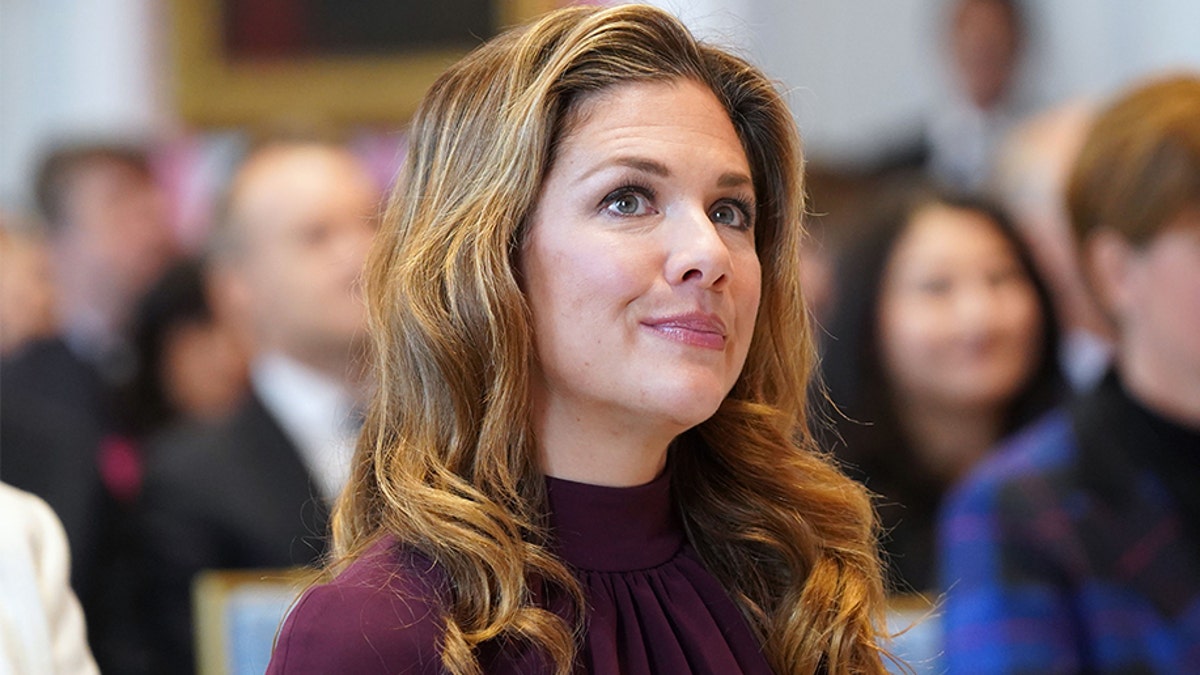 Sophie Gregoire Trudeau, the wife of Canadian Prime Minister Justin Trudeau.