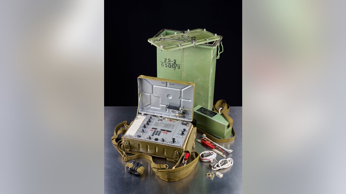 The Soviet spy radio.
