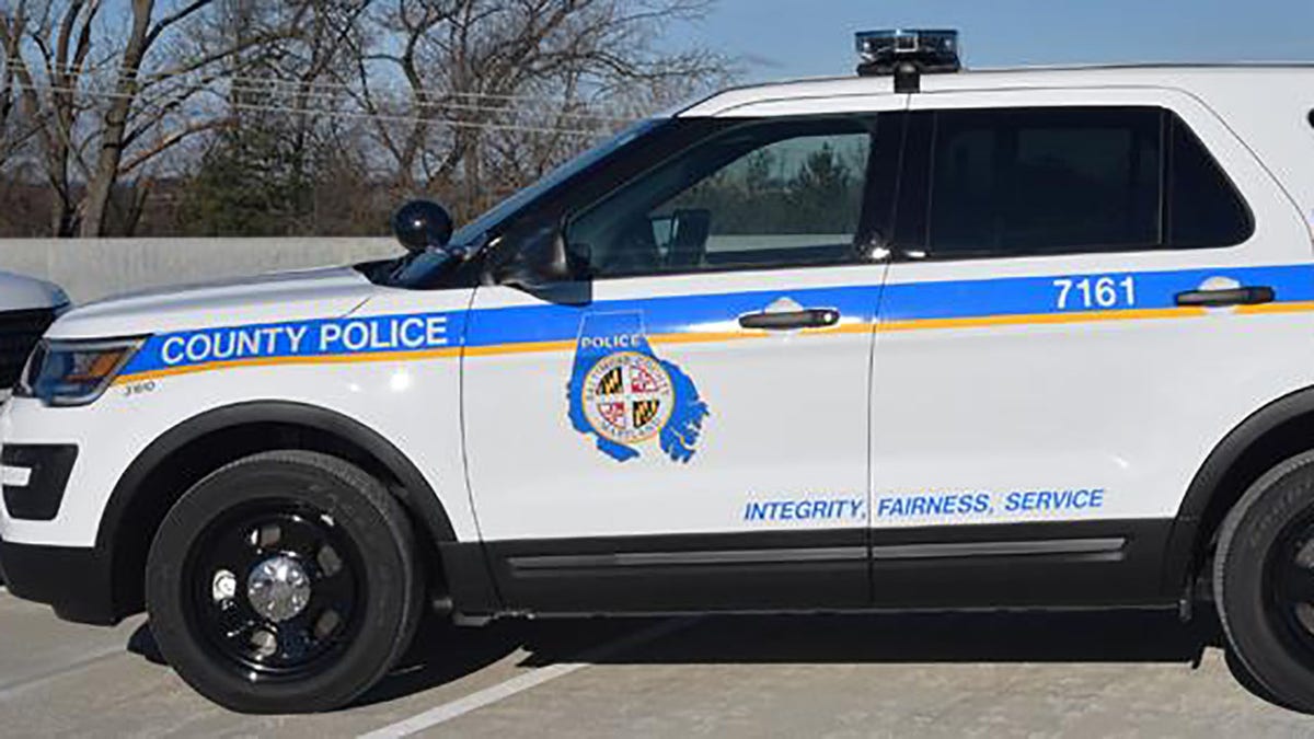 A Baltimore County Police vehicle. 