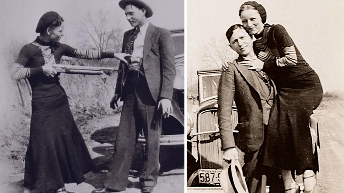 Famous Great Depression outlaws Clyde Barrow and Bonnie Parker died in a 1934 ambush by law enforcement officers.