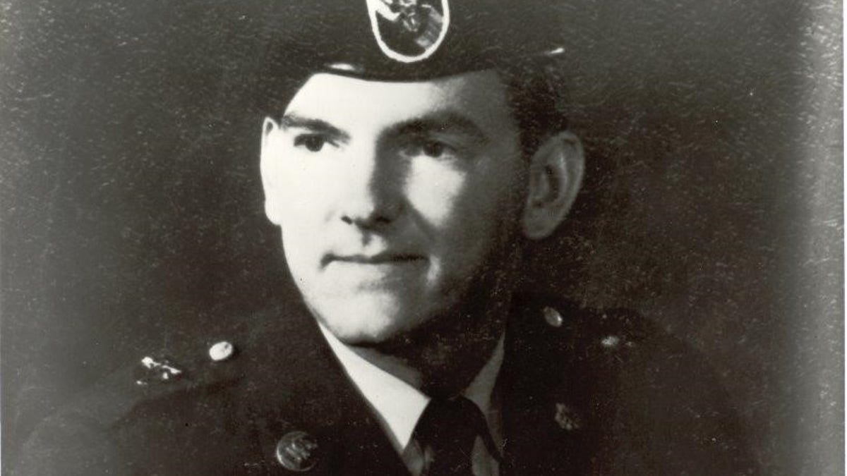 Gary Beikirch during his time as a Green Beret.