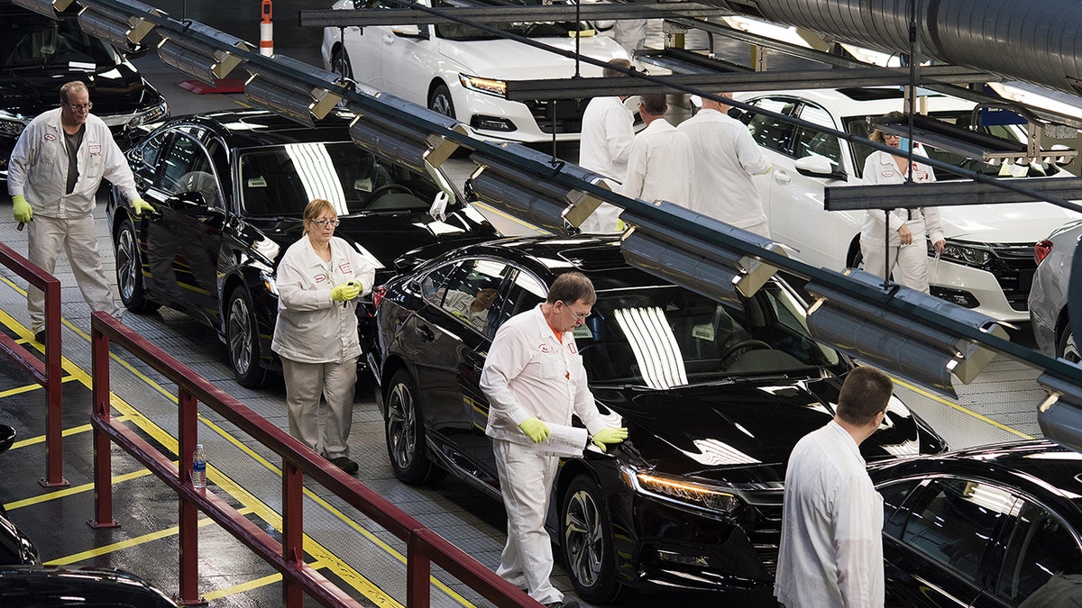 Honda's Marysville, Ohio, plant is among the affected facilities.