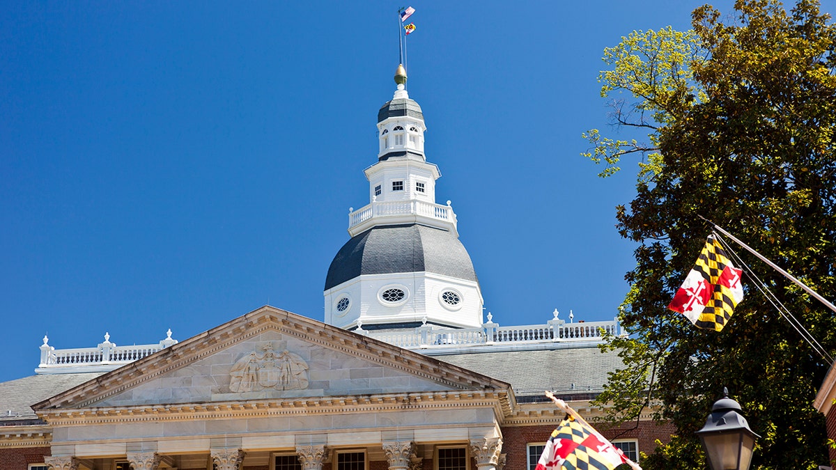The Historic Maryland State House In Annapolis Was Built In 1772. (iStock0