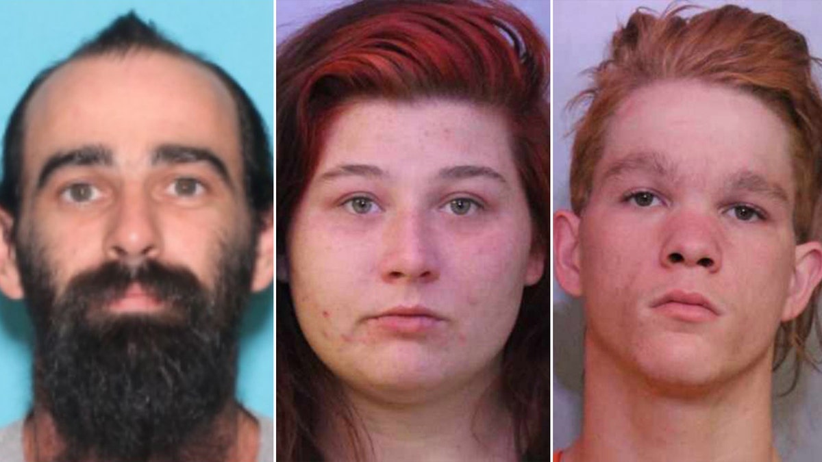 Jackson, left, was charged with two counts of first-degree murder in the deaths of the Clines. Nichols and Waters helped him bury their bodies in the swamp, the sheriff's office said.