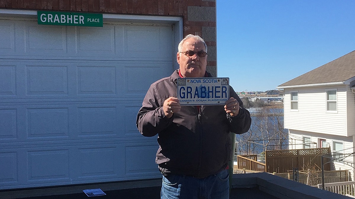 Lorne Grabher says he's used the same license plate for nearly three decades.
