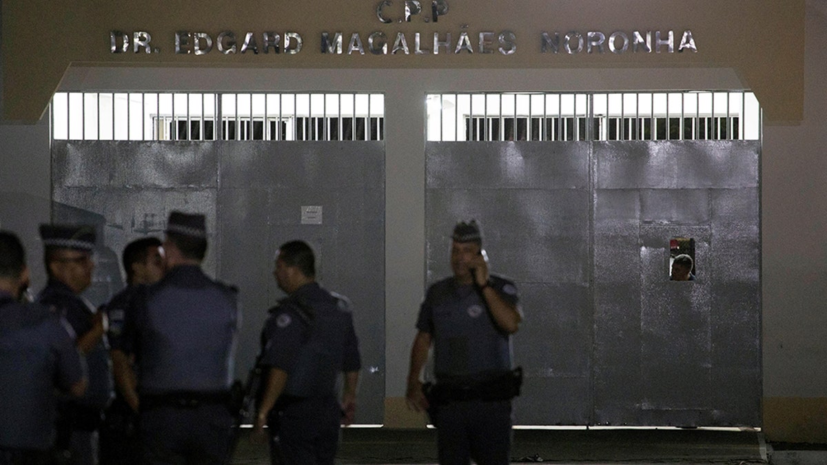 A view of the Dr. Edgar Magalhaes Noronha jail, where many inmates broke out the day before their day-release privileges were due to be suspended over the coronavirus disease (COVID-19) outbreak, in Tremembe, Sao Paulo state, Brazil, March 16, 2020.