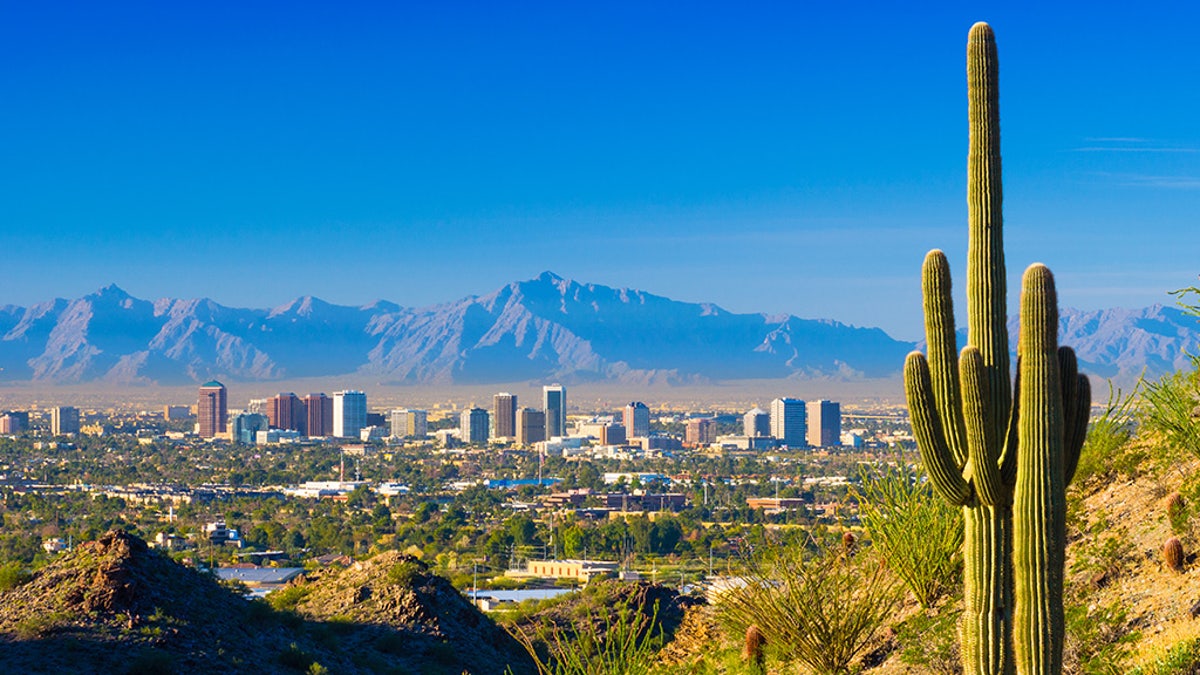 Phoenix only see 8.03 inches of precipitation annually on average, according to NOAA.