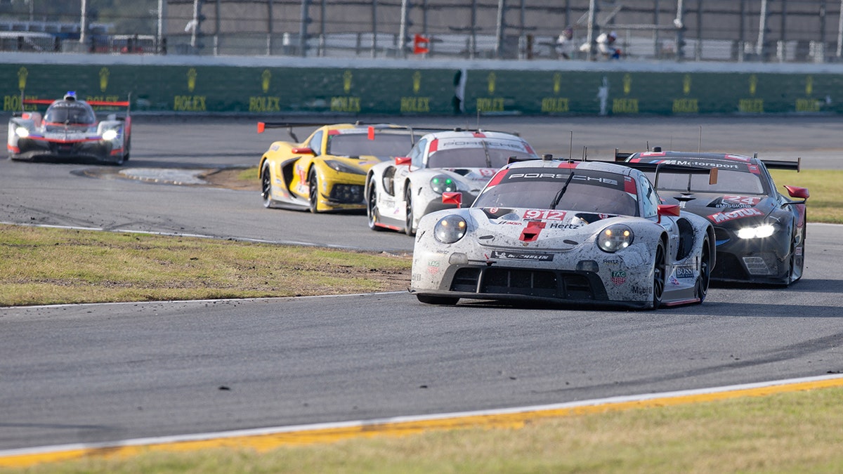 Daytona's road course hosts the annual Rolex 24 hour sports car race.