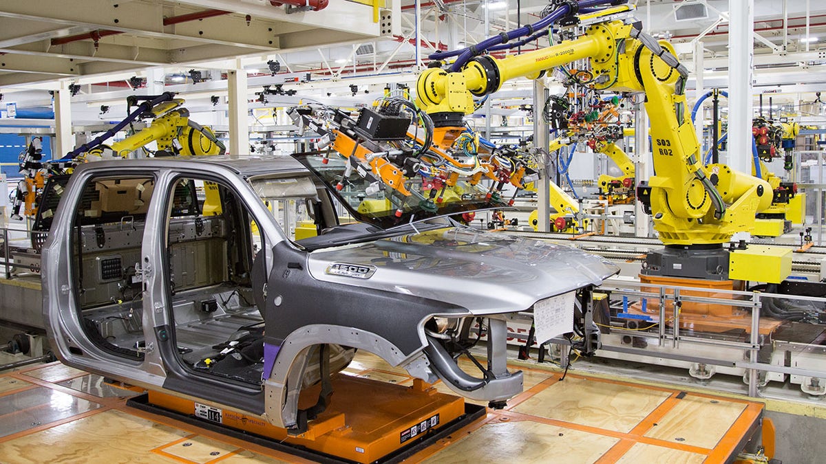 Fiat Chrysler builds the Ram 1500 at the Sterling Heights facility.