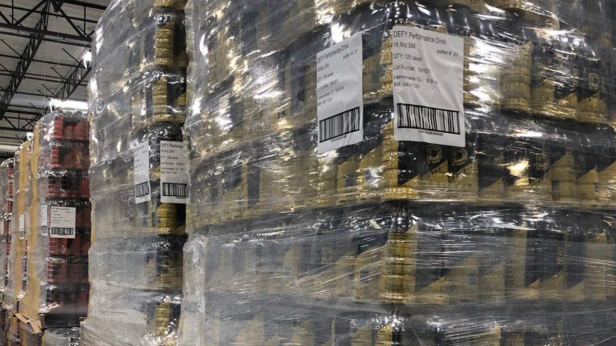 Davis is providing 50,000 bottles of his beverages to Feeding America banks across the country, including in Los Angeles, New York, Chicago and Detroit.