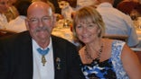 Medal of Honor recipient Gary Beikirch and his wife Lolly Beikirch.