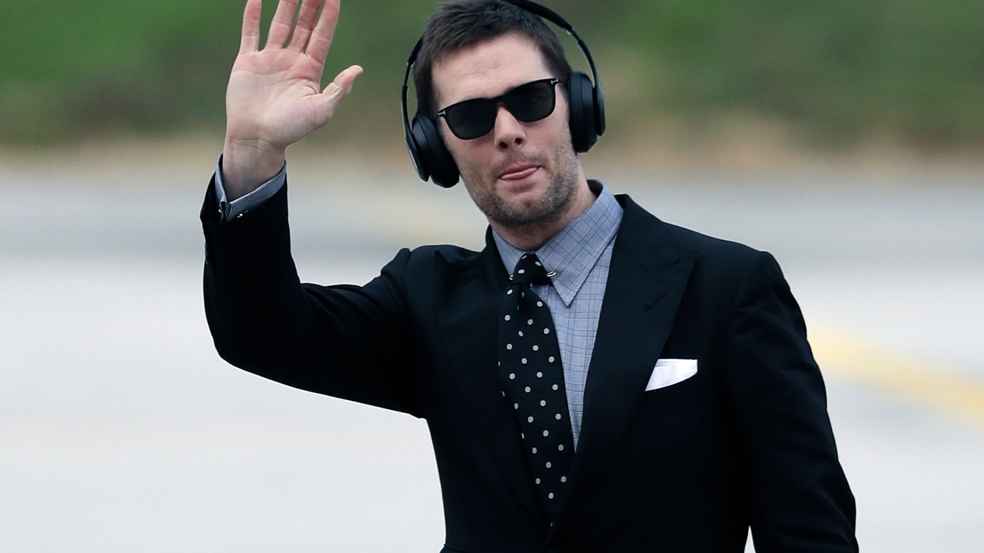 New England Patriots' Tom Brady arrives at the Hartsfield-Jackson Atlanta International Airport for the NFL Super Bowl 53 football game in Atlanta. Tom Brady is an NFL free agent for the first time in his career. The 42-year-old quarterback with six Super Bowl rings said Tuesday morning, March 17, 2020, that he is leaving the New England Patriots.