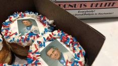 Shop making Dr. Fauci doughnuts says demand is skyrocketing — and now they have plans for 2 more 'Doc Donuts'