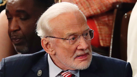 Buzz Aldrin receives first COVID-19 shot, urges Americans to vaccinate 'as soon as possible'