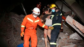 Coronavirus quarantine hotel collapses in China, trapping 70 people