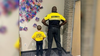 Arkansas boy dresses as school security officer for 'Favorite Person' day