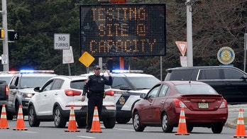 Drive-thru coronavirus testing sites in New Jersey immediately reach capacity, others in US lack supplies