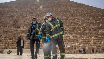 Egypt starts deep-cleaning pyramids as coronavirus keeps tourists away