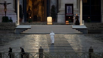 Pope Francis, in desolate St. Peter's Square, prays for end to coronavirus