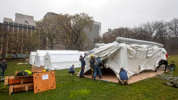 New York's Central Park now coronavirus field hospital as virus rips through city
