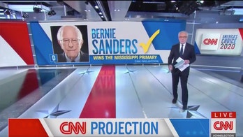 CNN mocked for airing graphic declaring Sanders the winner in Mississippi