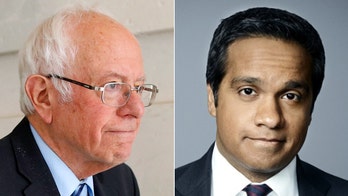 Bernie Sanders lashes out at CNN's Manu Raju for asking about campaign: 'I'm dealing with a f---ing global crisis'