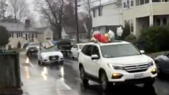 Coronavirus outbreak results in Massachusetts man, 70, getting 'a little different' birthday party