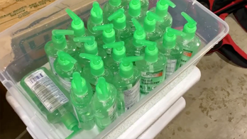 Tennessee fire department receives hand sanitizer from stash of nearly 18,000 bottles stockpiled by brothers