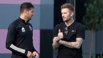 David Beckham's Inter Miami FC alters team logo to encourage social distancing