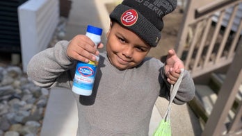 Boy, 7, uses $600 of savings to make coronavirus care packages for seniors, feed 90 students