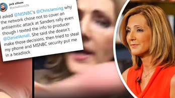 Pro-Sanders podcaster plans to press charges against MSNBC's Chris Jansing after physical altercation goes viral