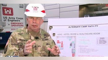 How the US Army Corps of Engineers is converting hotels and dorms to hospitals