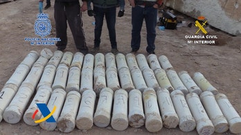 Spain seizes 1,657-pound haul of methamphetamine inside marble blocks from Mexico