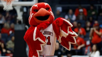 St. Johns mascot's image sitting in empty arena resonates with fans as NCAA cancels tournaments