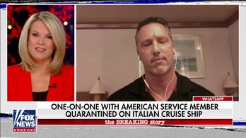 American stranded on Italian cruise ship by coronavirus says passengers in high spirits after weeks at sea