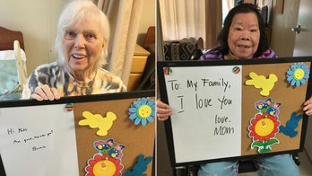 Washington nursing home residents lift spirits during coronavirus lockdown with personal notes to families