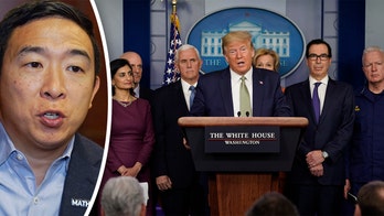 Andrew Yang responds to White House's goal of sending Americans money for coronavirus relief
