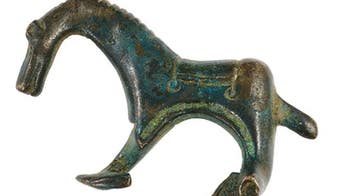 Rare ancient Roman horse brooch discovered by scientists