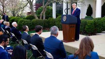 Trump says coronavirus 'peak in death rate' likely in 2 weeks, extends social-distancing guidelines through April 30