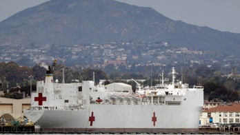 USNS Mercy to depart Los Angeles on Friday after weeks in the coronavirus fight