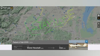 Pilot spells out 'Stay Home' over Austrian airspace after coronavirus restrictions put in place