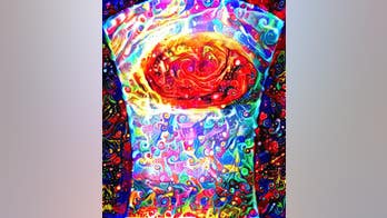 Jupiter's Great Red Spot seen as amazing work of art