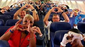Coronavirus relief: Photo of health care workers on Southwest flight goes viral