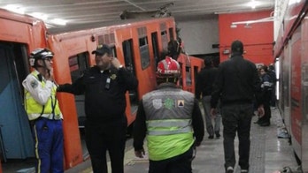 Mexican subway trains collide, killing 1 and injuring 41