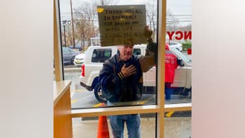Amid coronavirus pandemic, man's note to hospital staff who saved wife goes viral