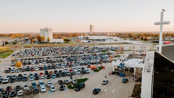 Oklahoma megachurch hosts epic drive-in, grocery giveaway in response to coronavirus outbreak