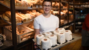 Bakery sells toilet paper cakes amid coronavirus-caused shortage