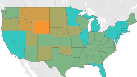 Map shows America's social distancing behavior state by state